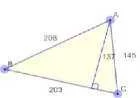 كيف أحسب محيط المثلث