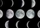 مراحل تشكل القمر