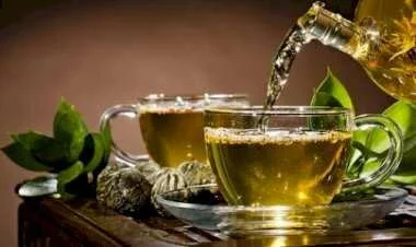 الشاي الأخضر ومتى يشرب