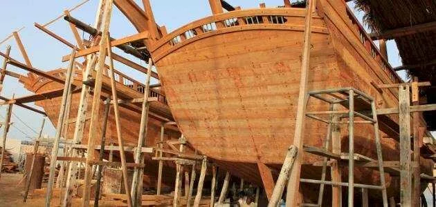 مقالة صناعة السفن في عمان